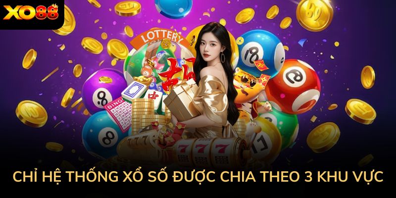 Xsmb 3 miền dùng để chỉ hệ thống xổ số được chia theo 3 khu vực